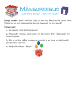 Loomade bingo mängureeglid