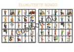 Elukutsete bingo – värviline õppemäng, kus lapsed peavad vihjete põhjal leidma oma bingokaardilt õige elukutse esindaja, näiteks õpetaja, arst või tuletõrjuja. 🎓