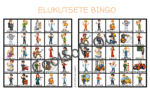Elukutsete bingo – värviline õppemäng, kus lapsed peavad vihjete põhjal leidma oma bingokaardilt õige elukutse esindaja, näiteks õpetaja, arst või tuletõrjuja. 🎓