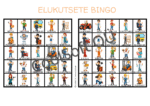 Elukutsete bingo – värviline õppemäng, kus lapsed peavad vihjete põhjal leidma oma bingokaardilt õige elukutse esindaja, näiteks õpetaja, arst või tuletõrjuja. 🎓