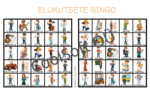 Elukutsete bingo – värviline õppemäng, kus lapsed peavad vihjete põhjal leidma oma bingokaardilt õige elukutse esindaja, näiteks õpetaja, arst või tuletõrjuja. 🎓