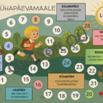 Lauamäng "Tee Pühapäevamaale".