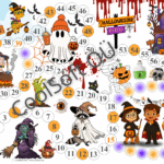 Halloween’i teemaline lauamäng lastele, kus mängijad liiguvad Kiki juhendamisel läbi nõidade, kummituste ja seikluste halloweeni peole. 🎃👻