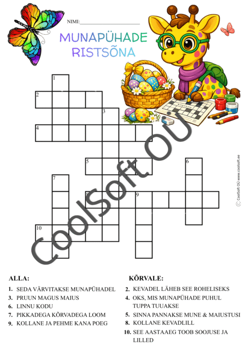 Tee palun sellele töölehele kodulehe tarvis kirjeldav tekst, siis meta desc, märksõnad, pildi alt text, pildi pealkiri ja pildi kirjeldus